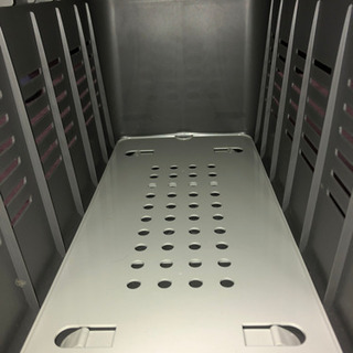 ペットキャリア　小型　プラスチック製　I Love Pet の画像