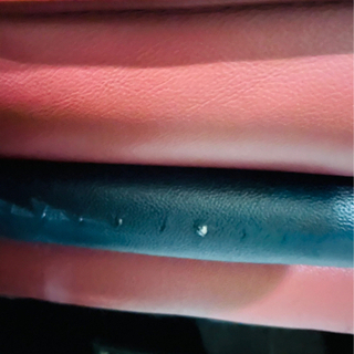 ニトリ 本革カウチソファ(ロゾ4 RED LC ホンガワ)の画像