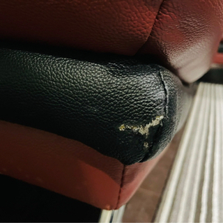 ニトリ 本革カウチソファ(ロゾ4 RED LC ホンガワ)の画像