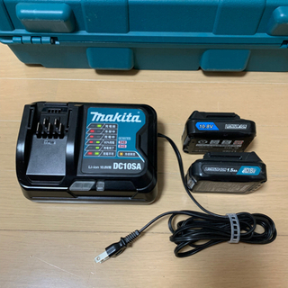 【オマケ付】マキタ 充電式空気入れ MP100D バッテリー 充電器 セット MP100DSHの画像