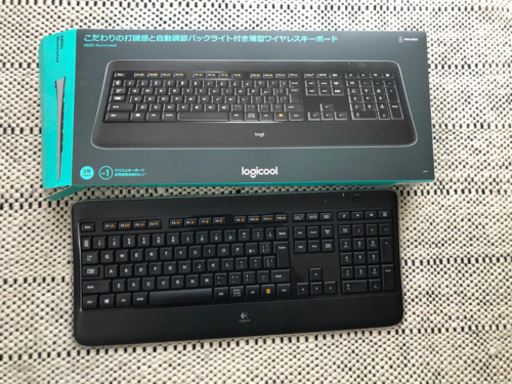 ロジクール ワイヤレス イルミネート キーボード K800t
