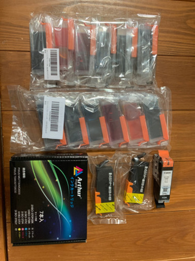 インクカートリッジ　キャノン　アーサー　未使用