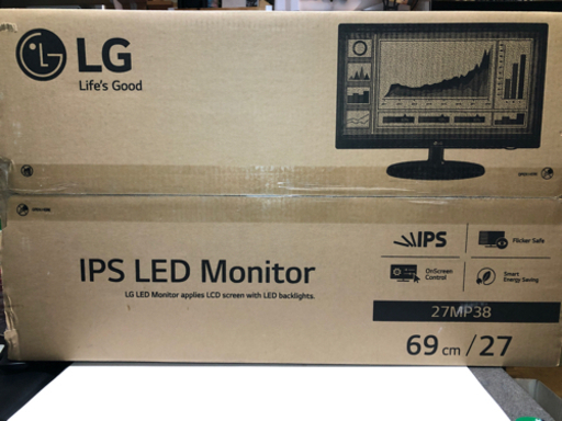 【決まりました】LG 27インチPCモニター