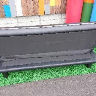 [値下げしました]黒ソファーの画像