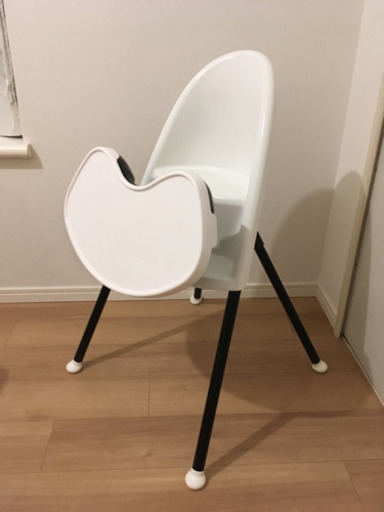 ベビービョルン　ハイチェア　白　廃盤品