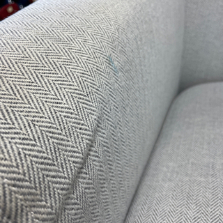 一人掛けソファ　ニトリ　グレー　179Cの画像