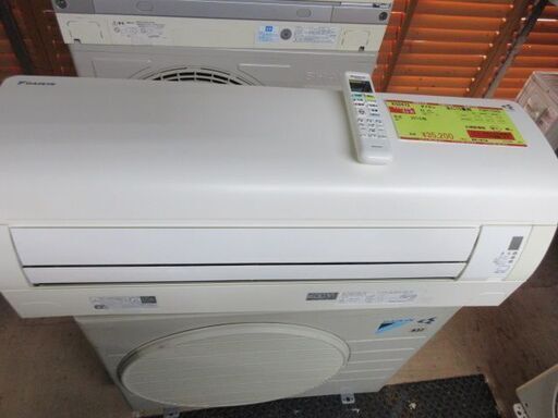 K02472　ダイキン　中古エアコン　主に10畳用　冷2.8kw／暖3.6kw
