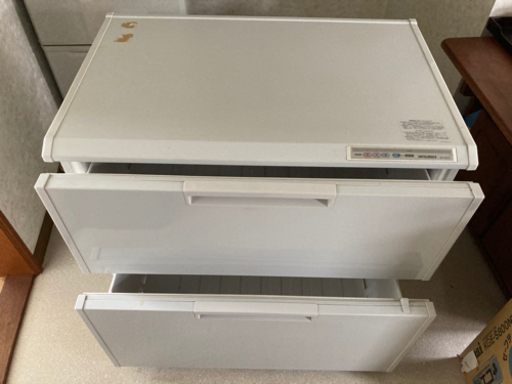ジャンク　三菱電気冷凍庫　MF-P12B-H型　2002年製