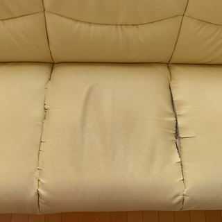 ソファ２点セット(3人掛けソファ、2人掛けソファ)の画像