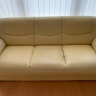 ソファ２点セット(3人掛けソファ、2人掛けソファ)