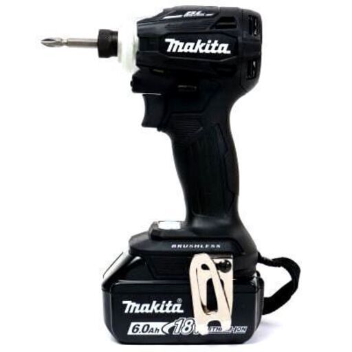 新品 マキタ 18V 充電式インパクトドライバ TD172DRGX B ブラック 6.0Ah バッテリー2個 充電器 ケース makita 最新型 札幌市東区 新道東店