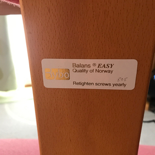 バランスチェア　学習椅子　Rybo  人間工学　姿勢矯正の画像