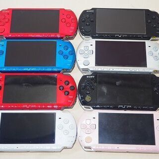 【苫小牧バナナ】ジャンク!!!SONY/ソニー PSP3000 プレイステーションポータブル 8台セット 現状渡し 部品取りに ①