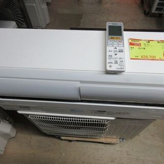 K02477　三菱　中古エアコン　主に6畳用　冷2.2kw ／ 暖2.5kw