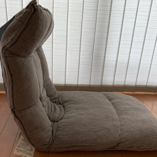 リクライニングソファ(低反発)  ニトリの画像