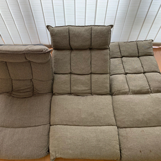 リクライニングソファ(低反発)  ニトリ