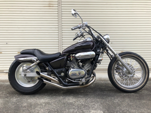 車検不用のアメリカン❗️自賠責保険付❗️HONDA マグナ250 カスタム　オールペイント