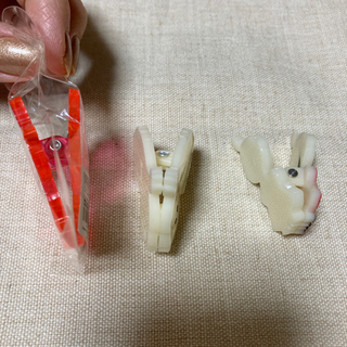 ムーミン他 クリップ3点セットの画像