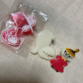 ムーミン他 クリップ3点セット