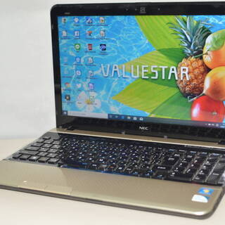 中古ノートパソコン Windows10+office 大容量HDD750GB NEC LS150/H Pentium-B970/4GB/USB3.0/WEBカメラ/HDMI/無線/テンキー/便利なソフト