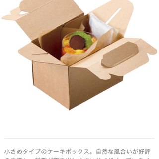 ケーキボックス　ミニ     10枚セット