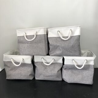 布収納 5個セット 単品売りOK 収納ボックス 便利 白 スッキ...