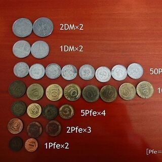 【廃止通貨】DB 独 ドイツマルク DEUTSCHE MARK［...