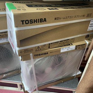 お値打ちです！✨新品未使用✨TOSHIBA ルームエアコン