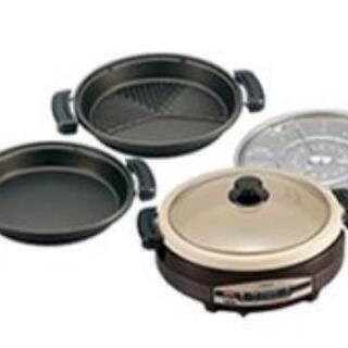 象印 グリル鍋あじまる【未使用品】の画像