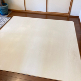 ニトリ　撥水フロアラグの画像