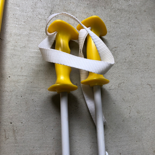 ゼビオ　ジュニアスキーセット　黄色の画像