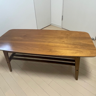 【譲ります】北欧風ローテーブル（ブラウン）