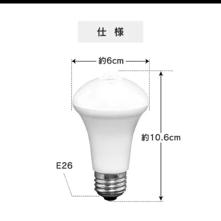 アイリスオーヤマ電球の画像