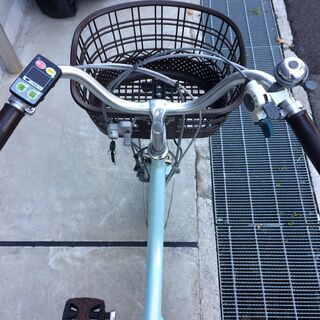 地域限定送料無料 ブリヂストン アシスタワゴン 三輪車 新基準 12,3AH