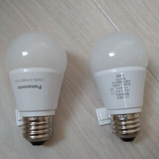 Panasoni･MITSUBISHI LED電球 電球色 4個