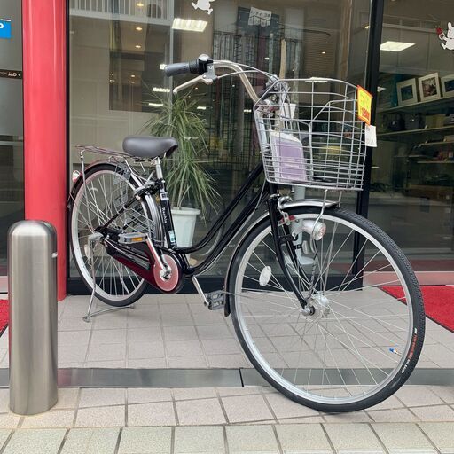 Raphia　自転車　26インチ　ブラック/シルバー　【中古】
