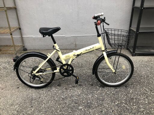 ★ 動作〇 ★ 折り畳み自転車 Raychell FB-206R OTOMO　6段変速
