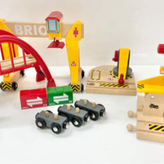 【欠品なし】木製玩具  ブリオ カーゴレールデラックスデラックスセットの画像