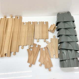 【欠品なし】木製玩具  ブリオ カーゴレールデラックスデラックスセットの画像