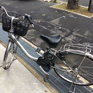 地域限定送料無料 パナソニック ビビ 新基準 子供乗せ 8AH 現行車