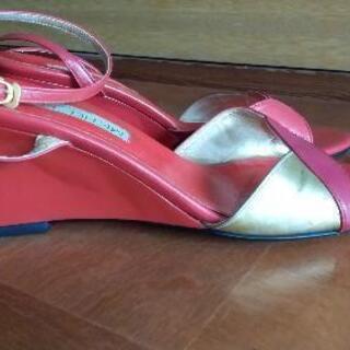 本革サンダル 25.5cm MICHEL KLEIN ミシェルクランの画像