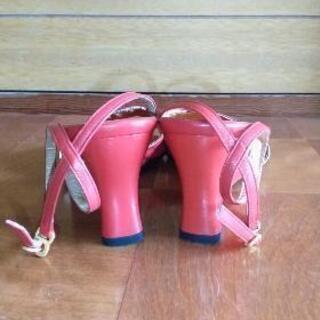 本革サンダル 25.5cm MICHEL KLEIN ミシェルクランの画像