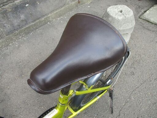 折りたたみ自転車 20インチ 6段変速 THFIFT イエロー グリーン系 シティサイクル シティーサイクル 札幌市東区 新道東店