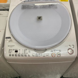 SALE シャープ 洗濯乾燥機 タテ型 穴なし槽　リサイクルショップ宮崎屋住吉店　　21.09.11 y