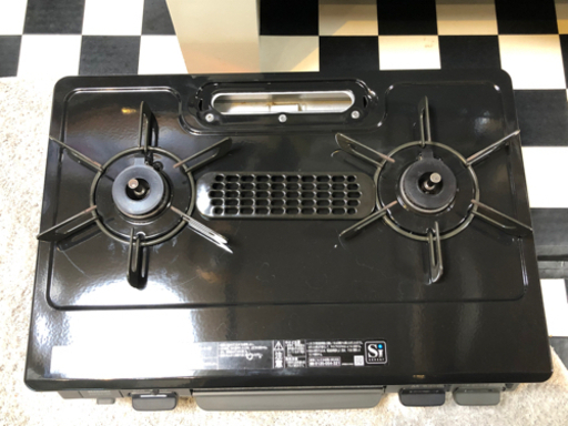 【リサイクルサービス八光　田上店　安心の3か月保証　配達・設置OK】リンナイ　KSR641BKL 　左強火　LPガス　
