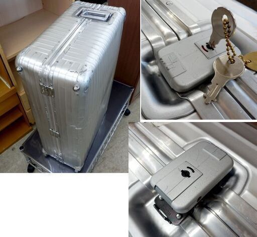RIMOWA/リモワ スーツケース 80×52cm 2輪 キャリーケース 98280 アルミ 札幌市