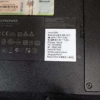 【最終٠値下げ】中古ノートパソコンLenovo  G560　wi...