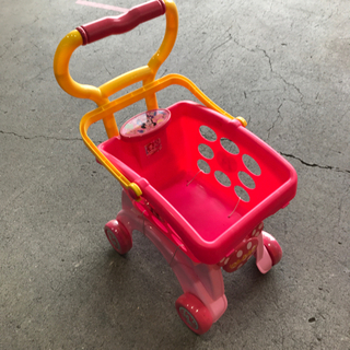 0911-041 ミニーマウス　買い物カート　玩具