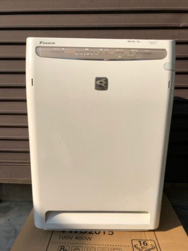 値下げ DAIKIN ダイキン  パワフル 空気清浄機 光クリエール ACM75K-W 2010年製