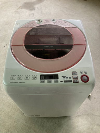 洗濯機　SHARP ES-GV80R